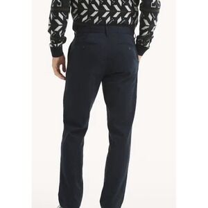 NAUTICA Classic Fit DECK PANT STRETCH 30X 32 TRUE NAVY. New